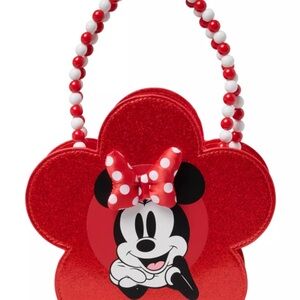 Disney Red and White Minnie Mouse Flower Bag
